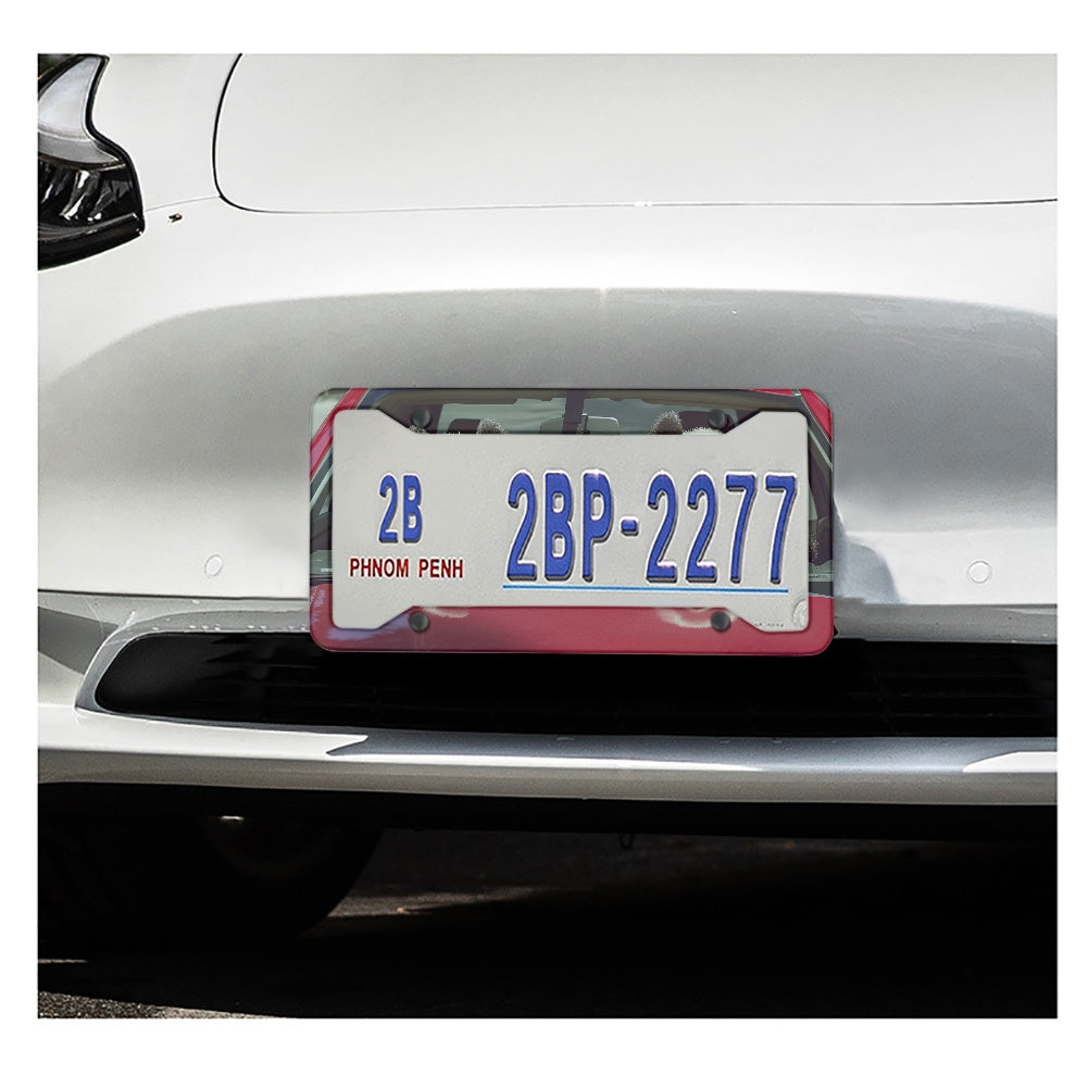 License plate frame