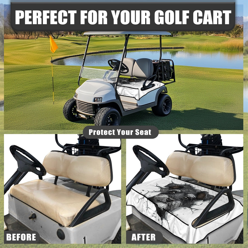 Golf cart cover (with pocket)