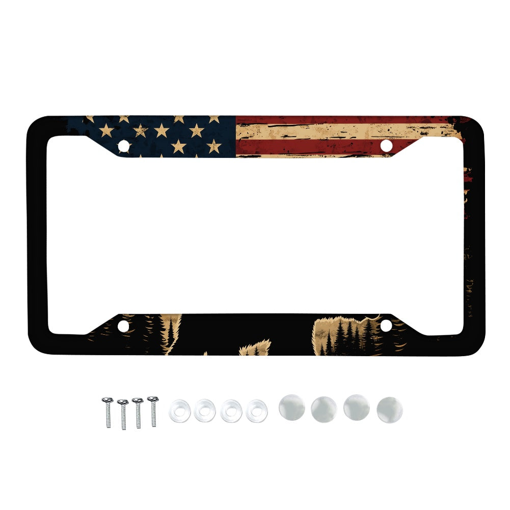 License plate frame