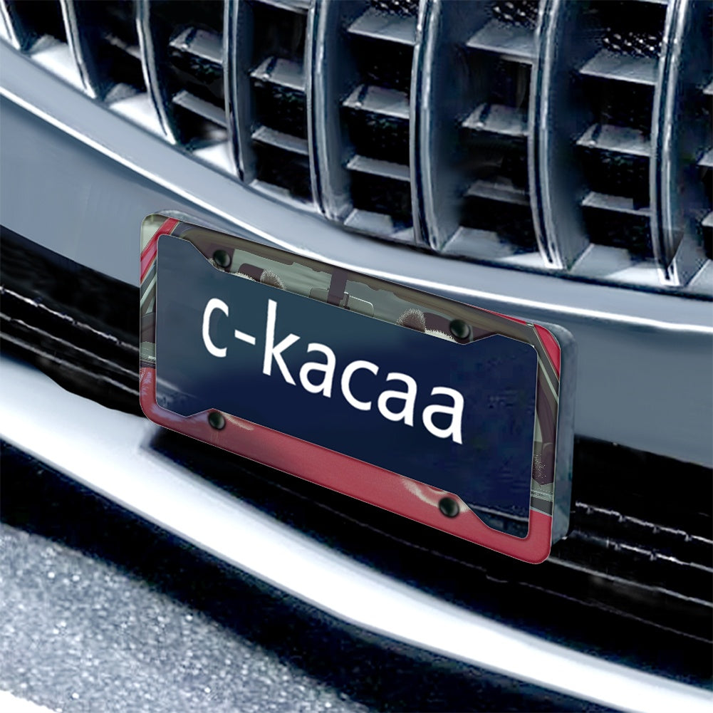 License plate frame