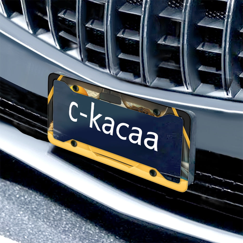 License plate frame