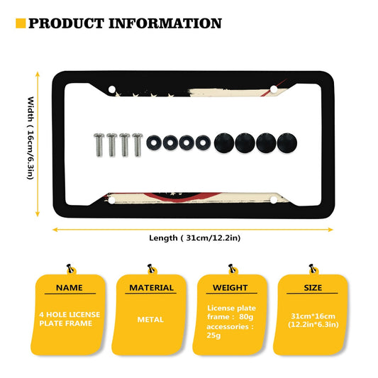 License plate frame