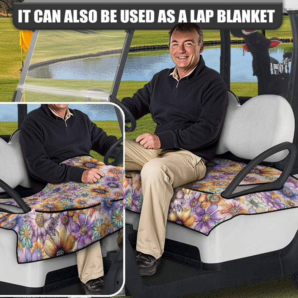 Golf cart cover (with pocket)