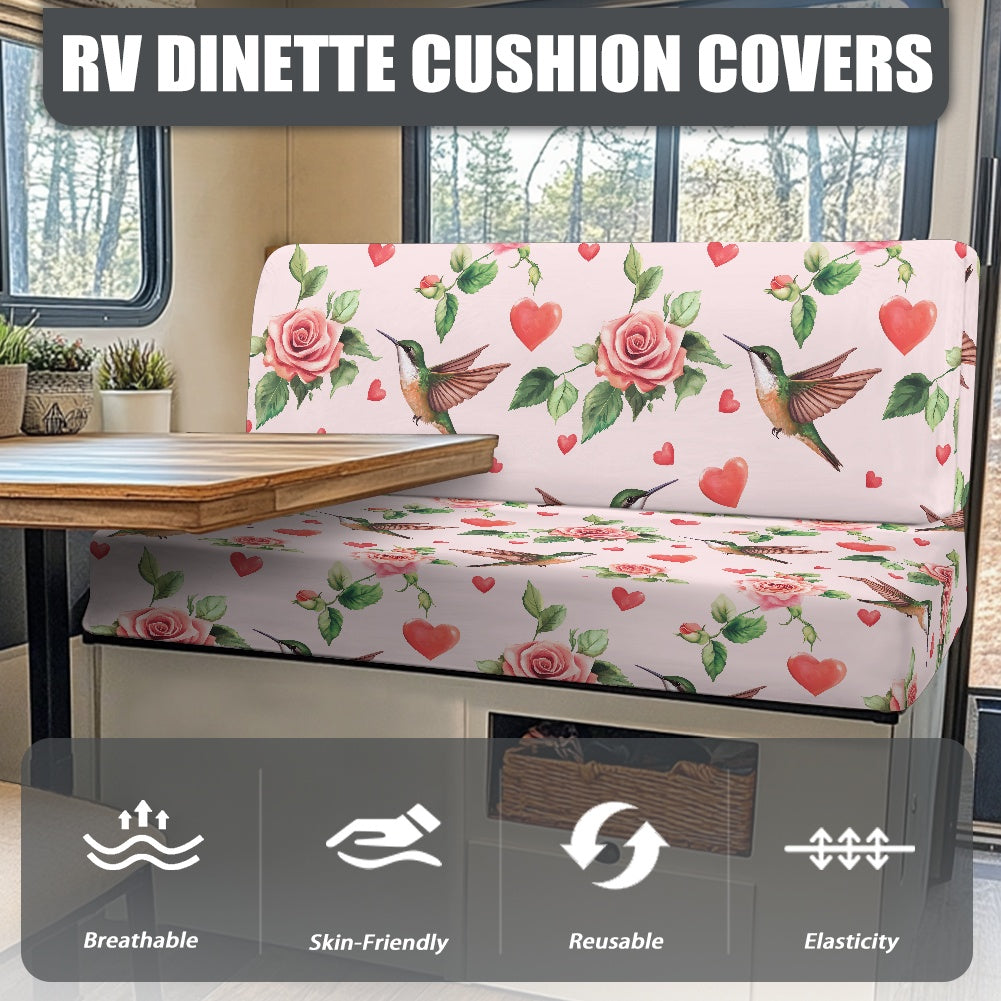 RV Sofa Split Seat Cover 2-Piece Set