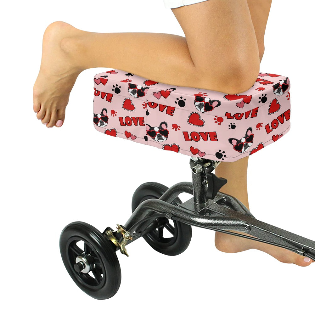 Knee bike seat cushion cover