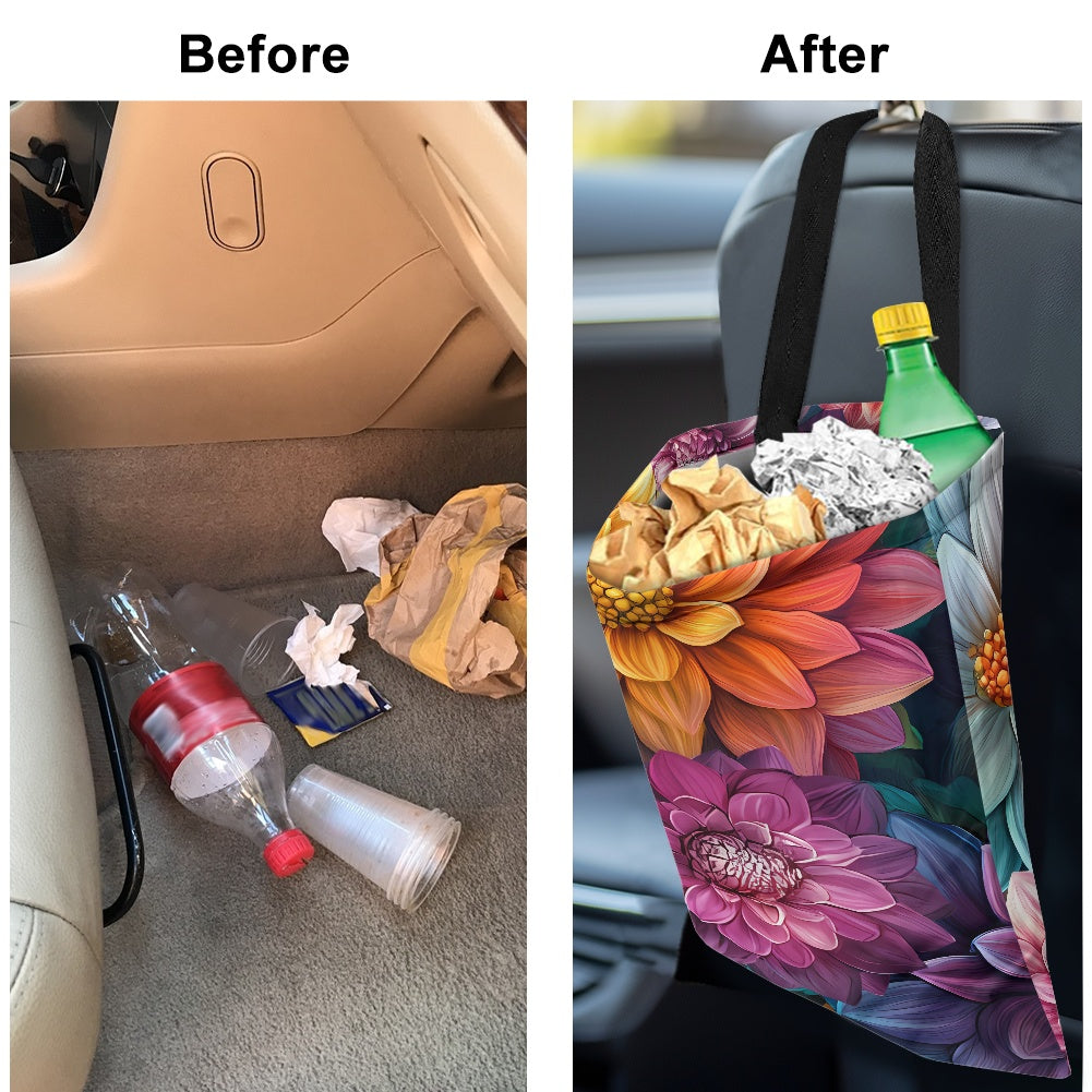 Simple car garbage bag