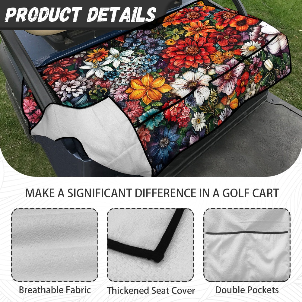 Golf cart cover (with pocket)