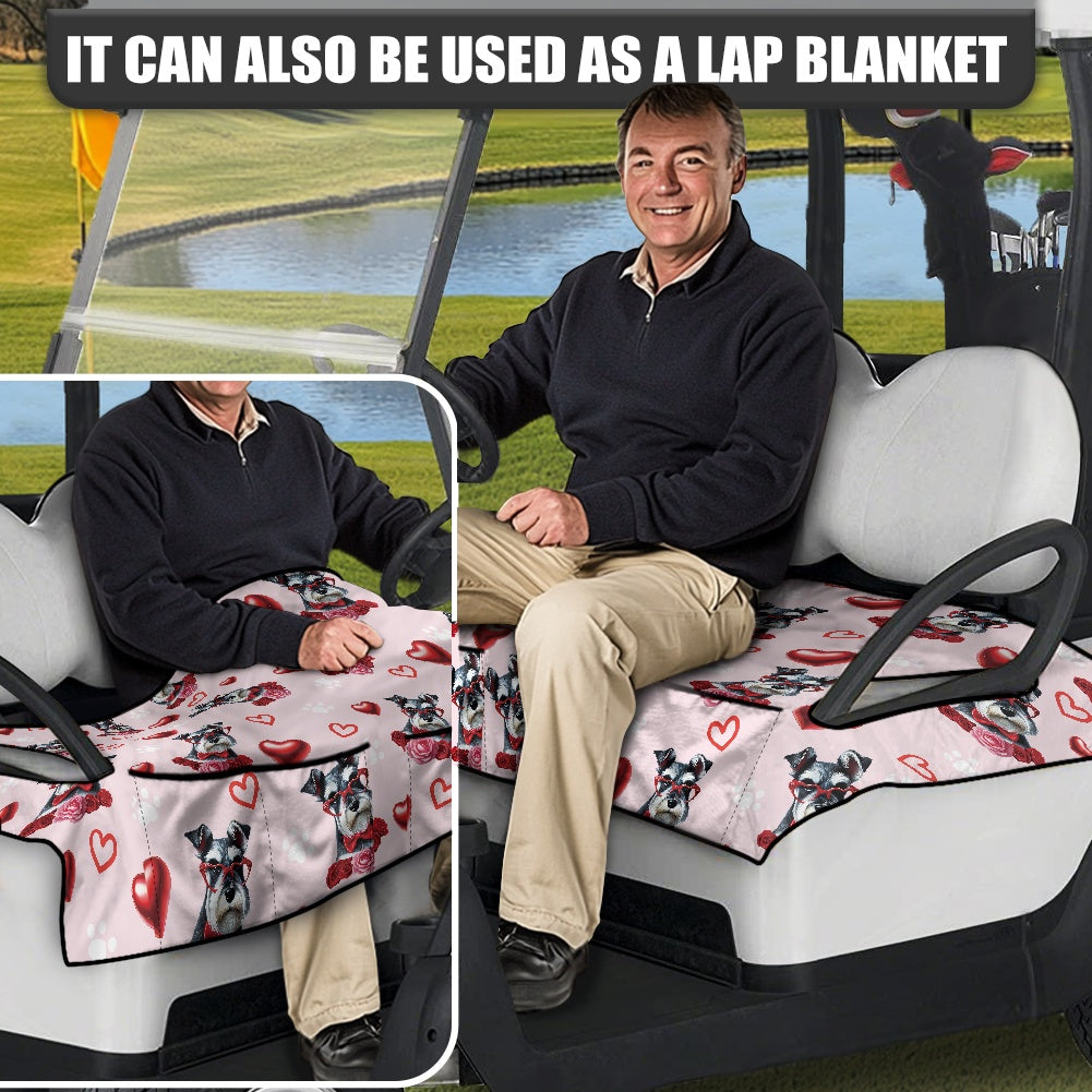 Golf cart cover (with pocket)