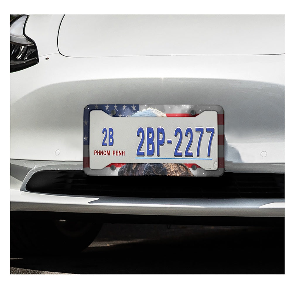 License plate frame