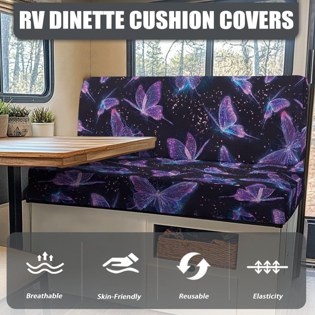 RV Sofa Split Seat Cover 2-Piece Set