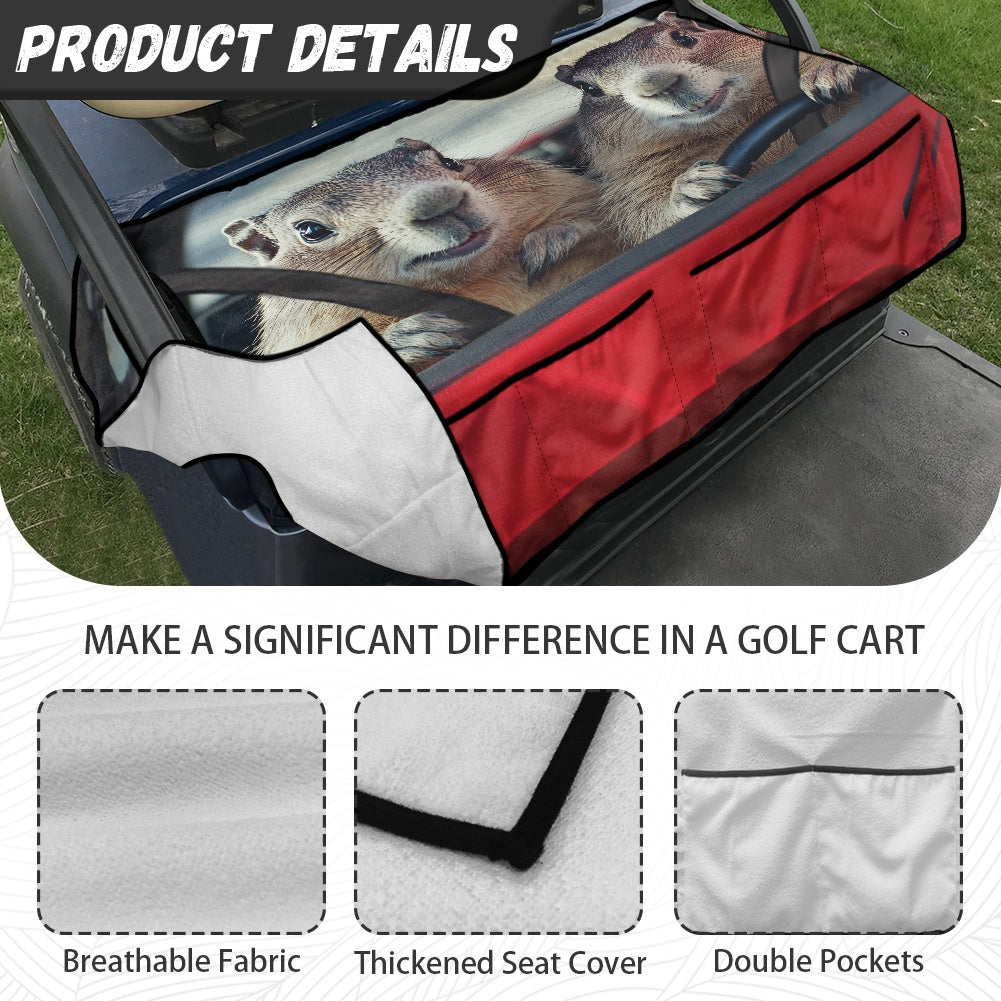 Golf cart cover (with pocket)