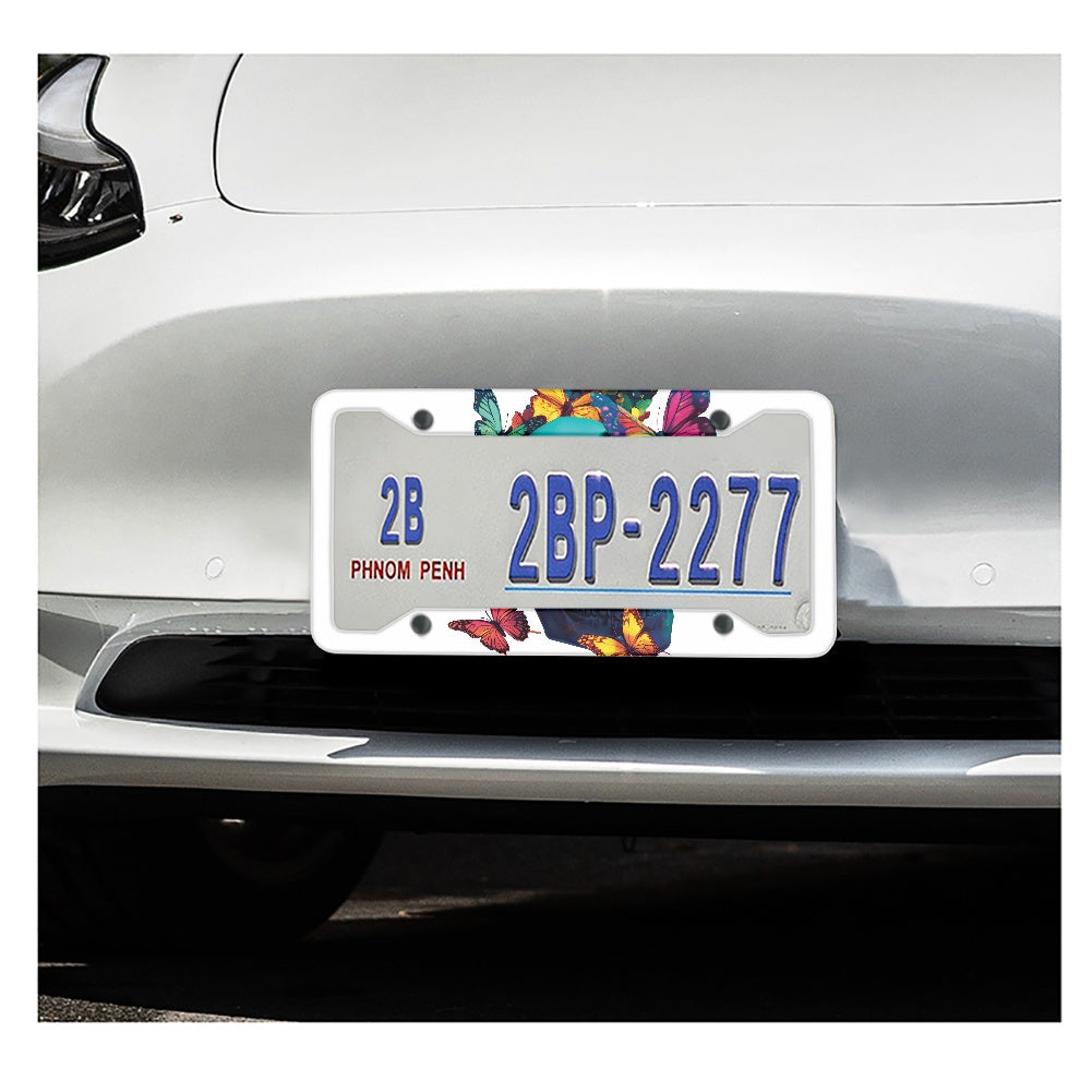 License plate frame