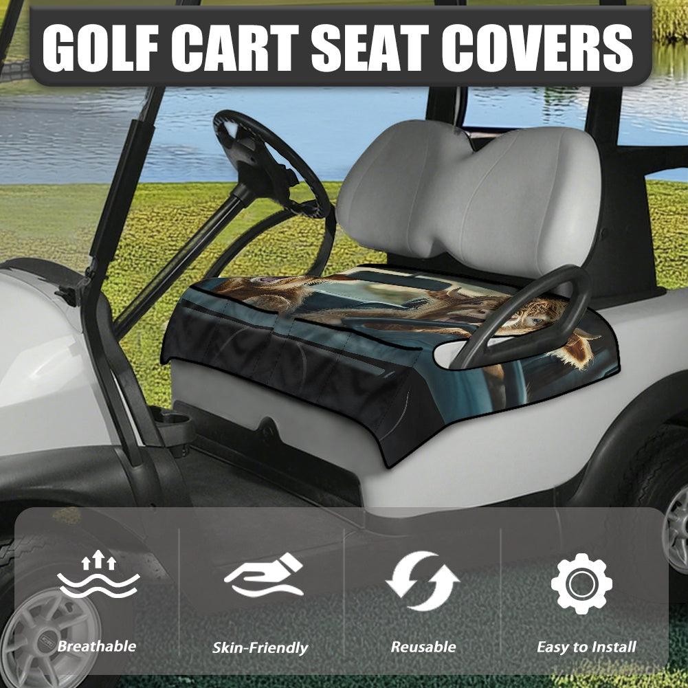 Golf cart cover (with pocket)