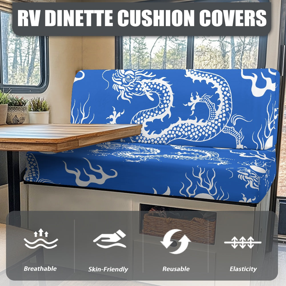 RV Sofa Split Seat Cover 2-Piece Set