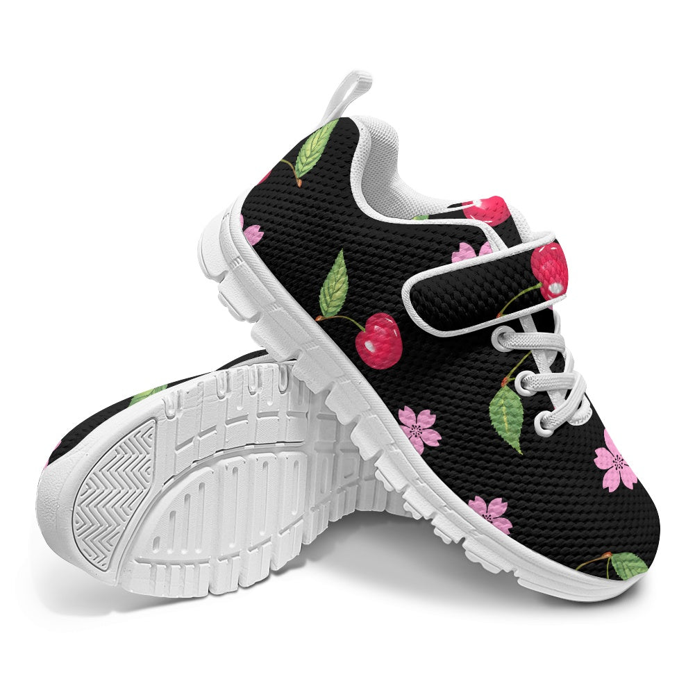 Children's single buckle sneakers