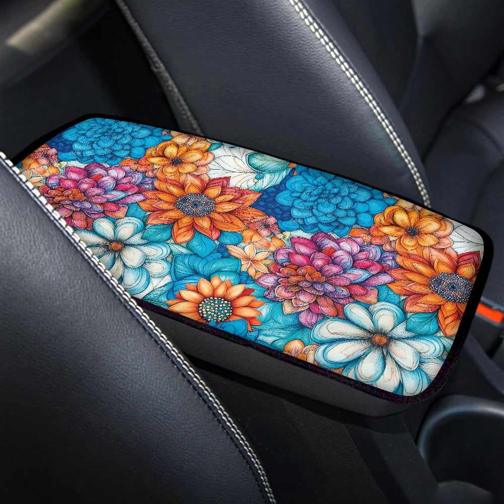 Car armrest cover