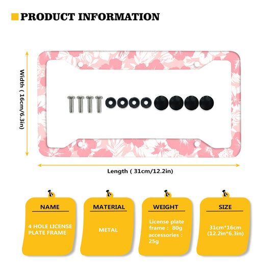 License plate frame