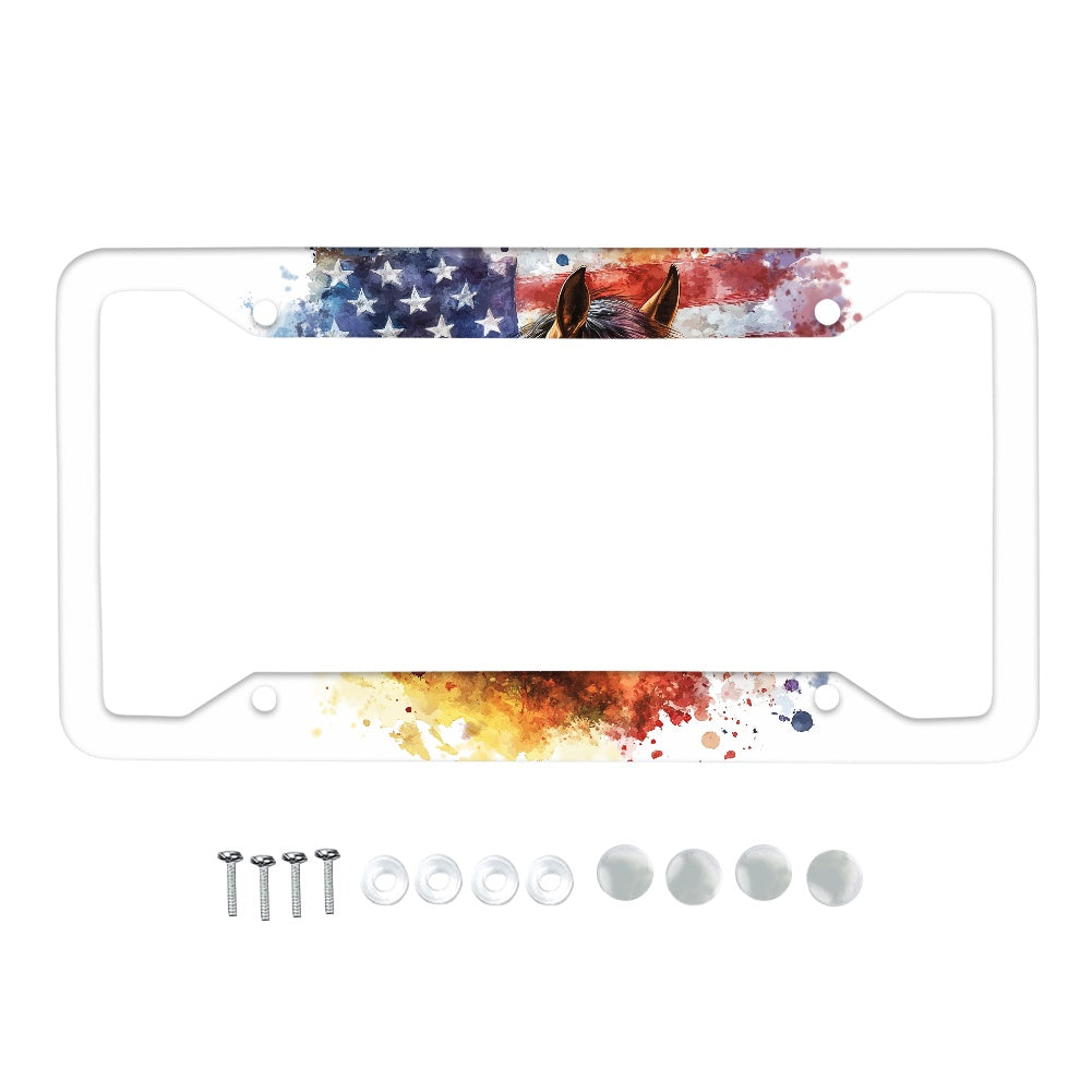 License plate frame