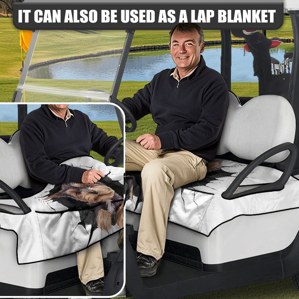 Golf cart cover (with pocket)