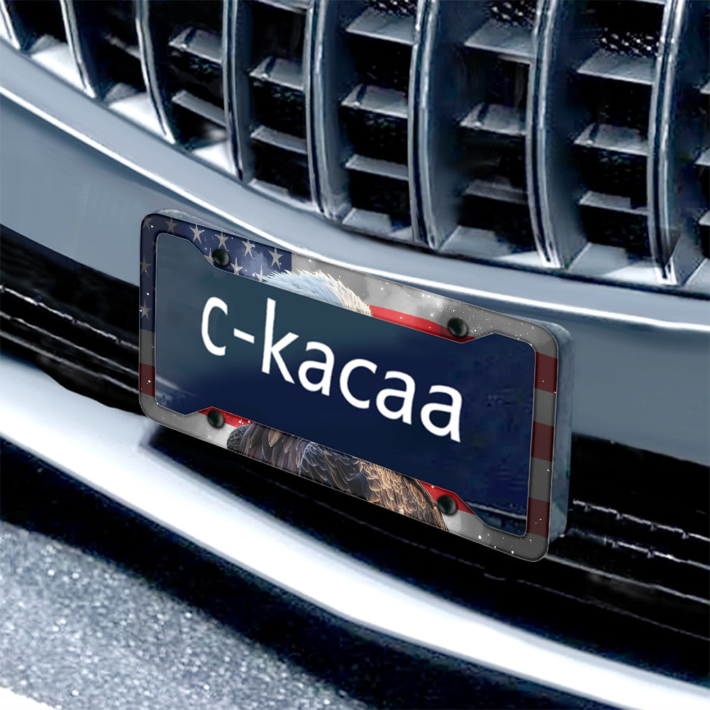 License plate frame