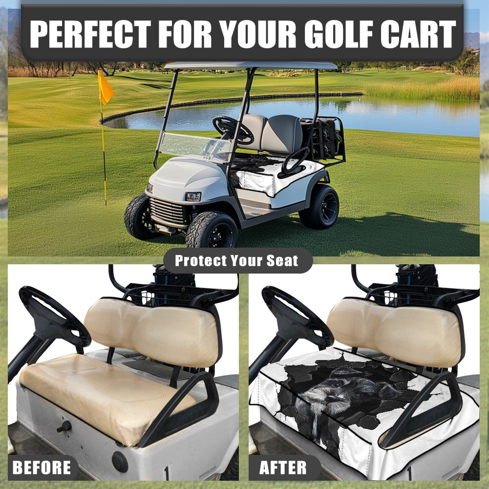 Golf cart cover (with pocket)