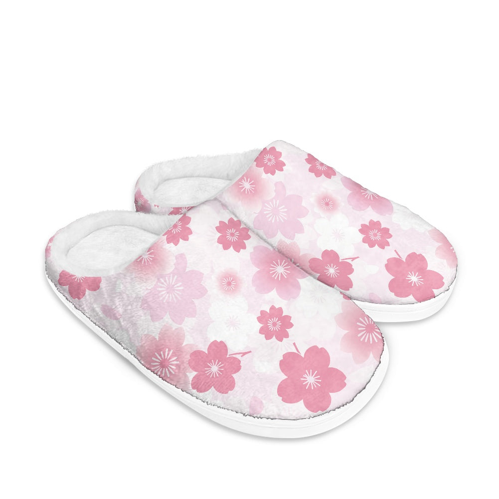 Fluffy cotton slippers