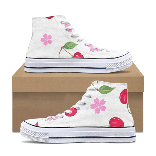 Retro High-top canvas shoes