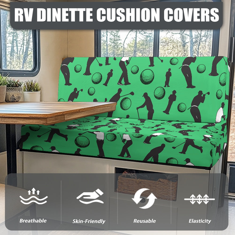 RV Sofa Split Seat Cover 2-Piece Set