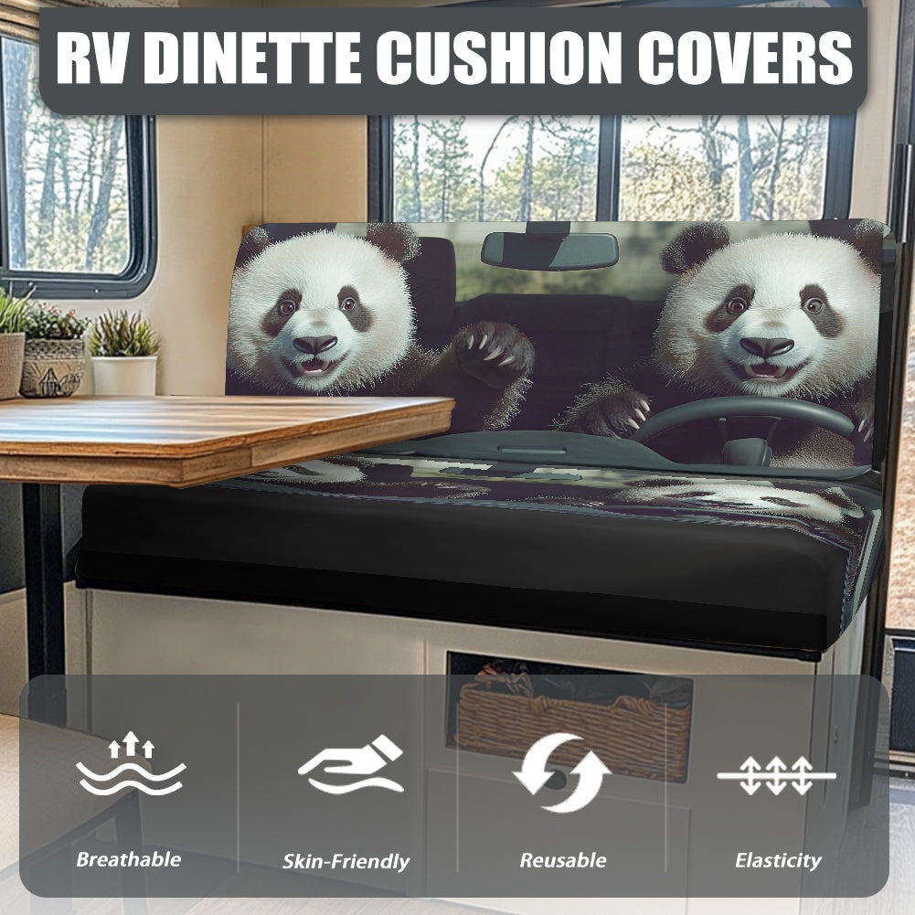 RV Sofa Split Seat Cover 2-Piece Set