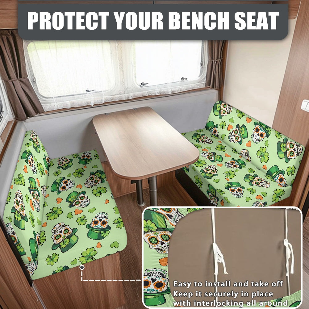 RV Sofa Split Seat Cover 2-Piece Set