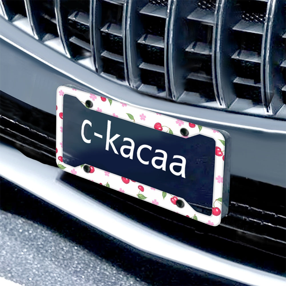 License plate frame