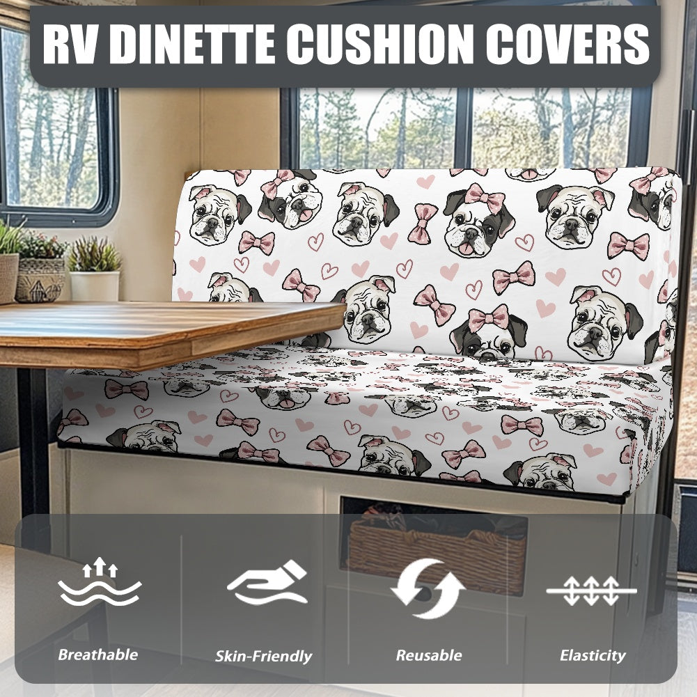 RV Sofa Split Seat Cover 2-Piece Set