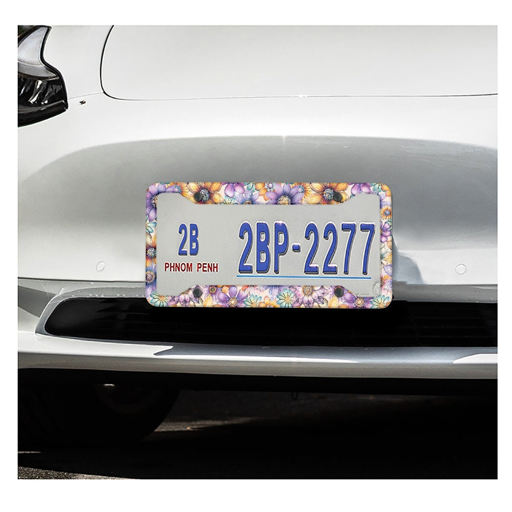 License plate frame