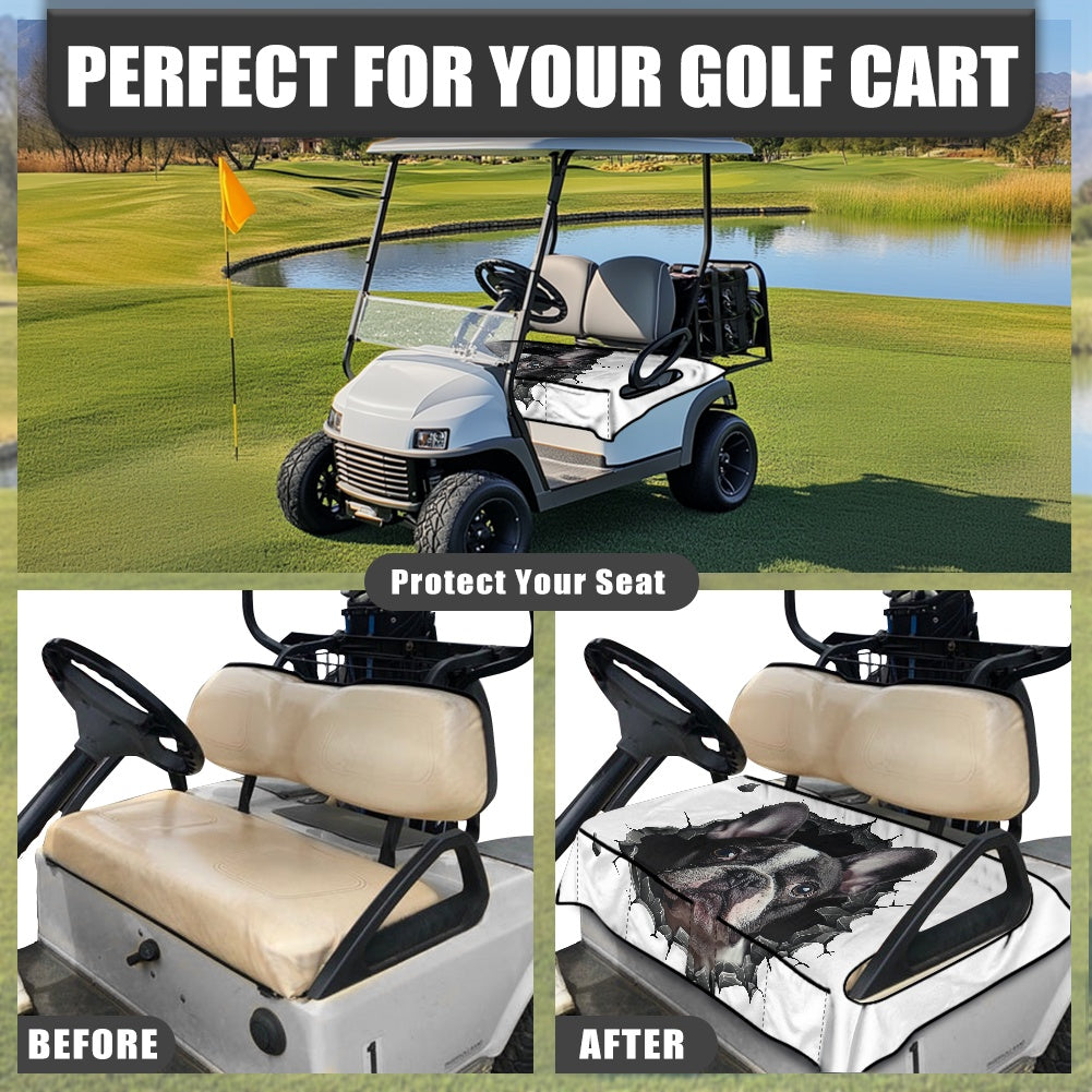 Golf cart cover (with pocket)