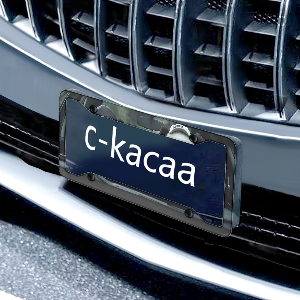 License plate frame