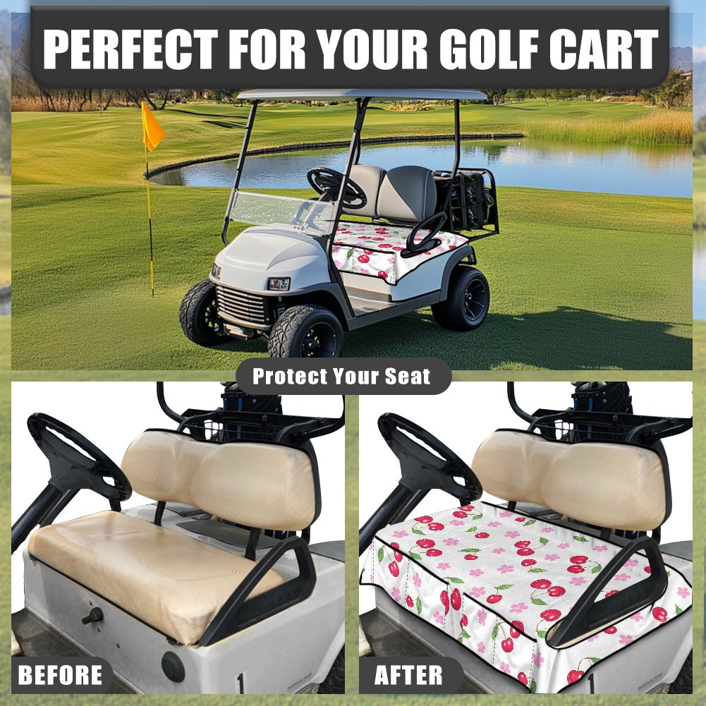 Golf cart cover (with pocket)