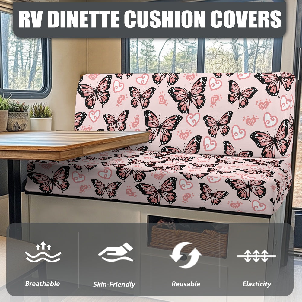 RV Sofa Split Seat Cover 2-Piece Set