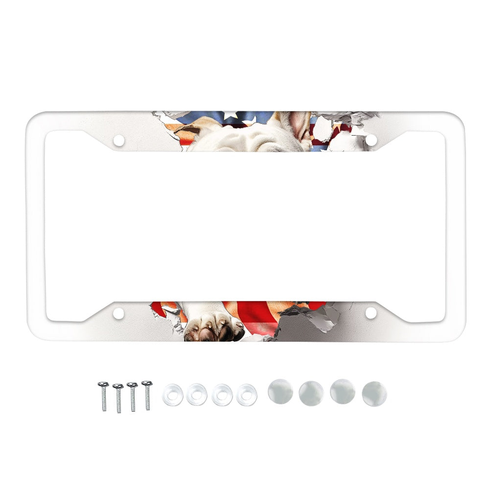 License plate frame