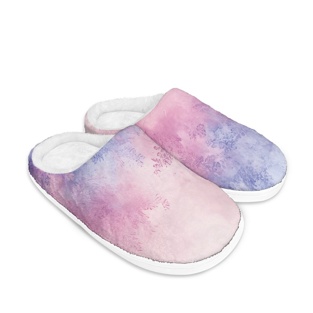 Fluffy cotton slippers