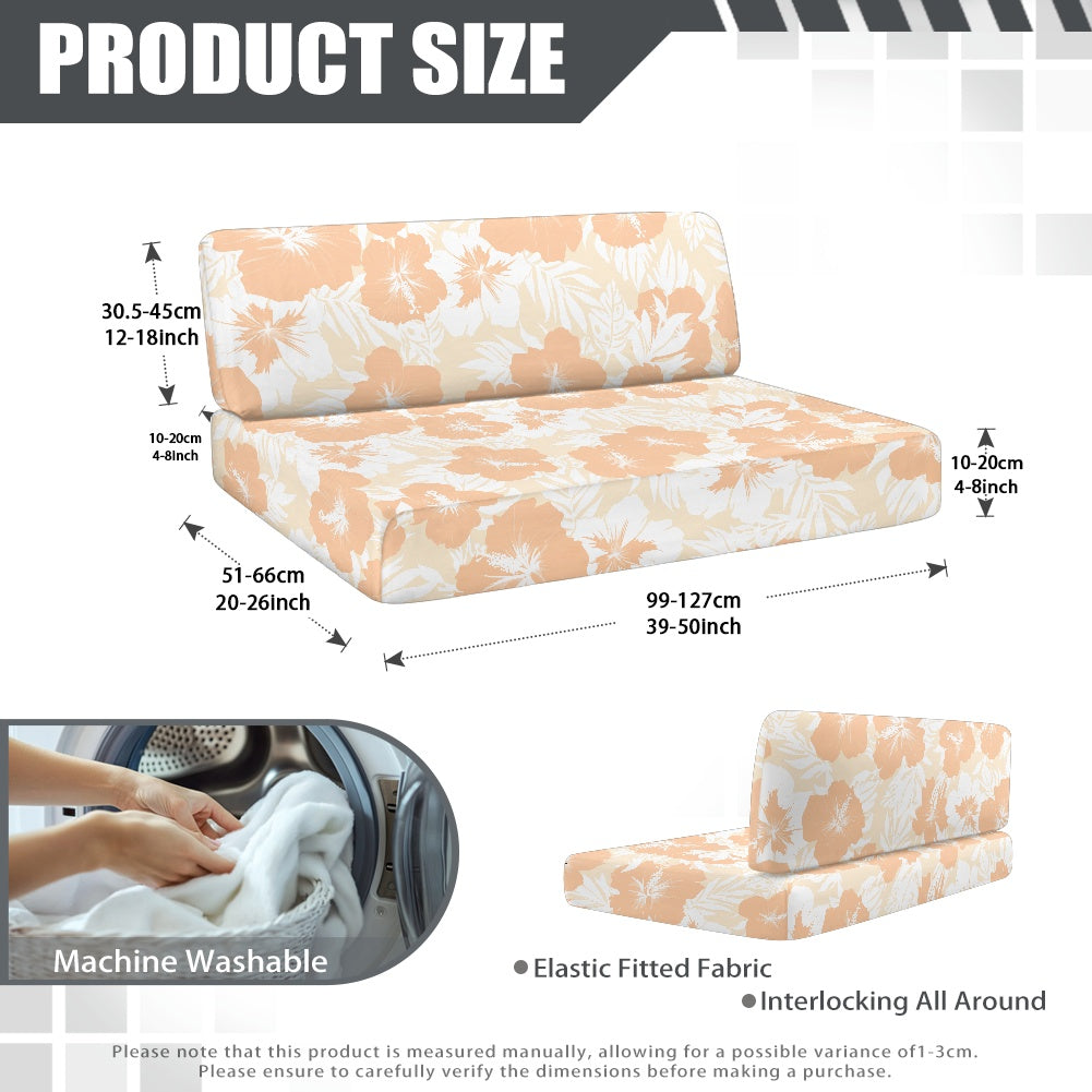 RV Sofa Split Seat Cover 2-Piece Set