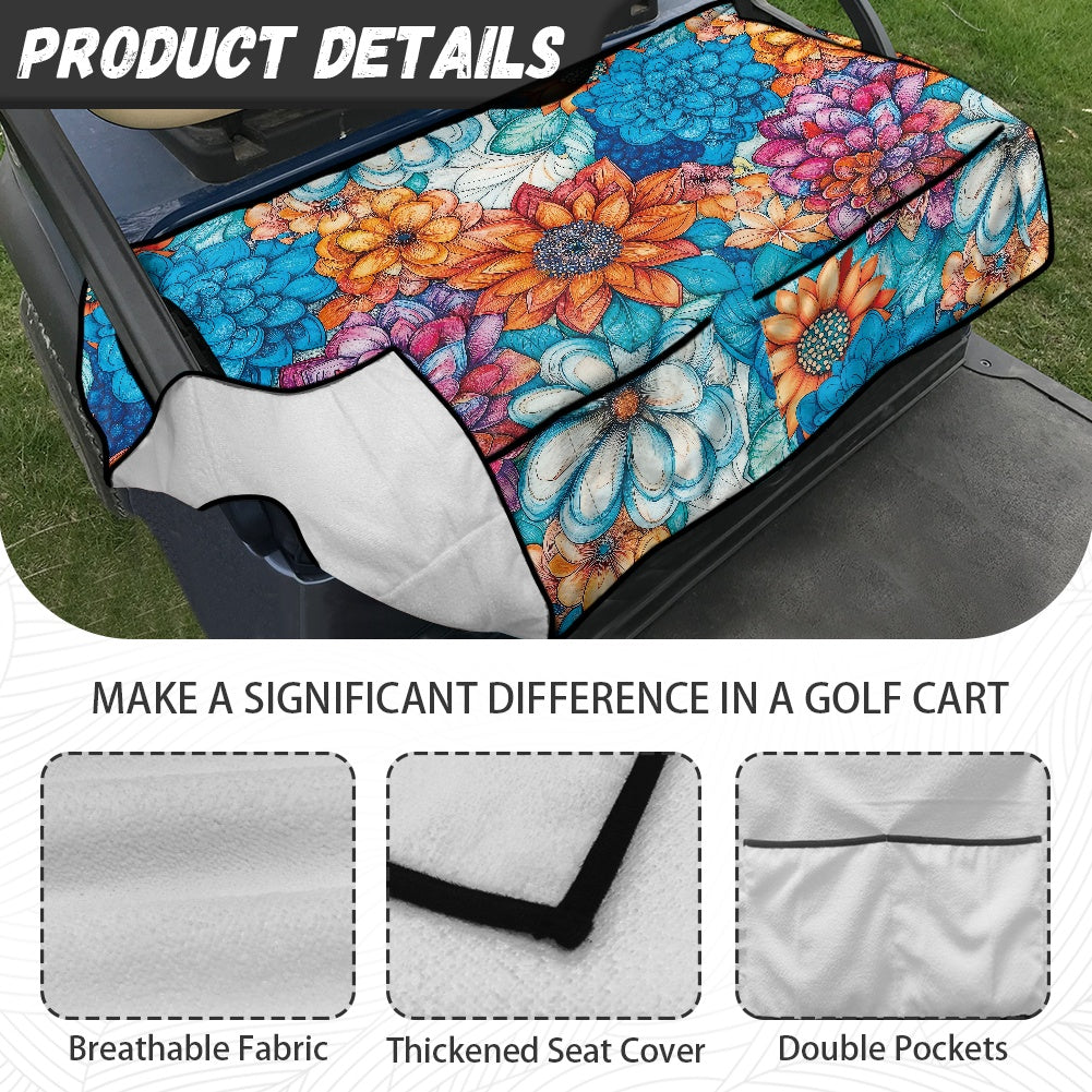 Golf cart cover (with pocket)