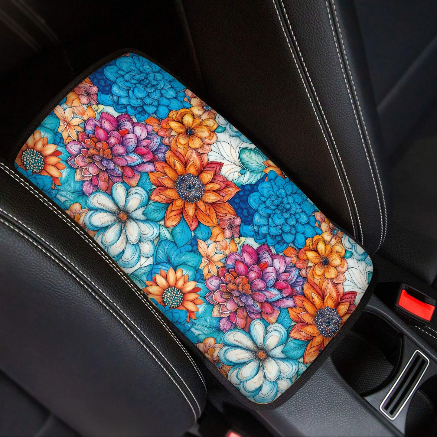 Car armrest cover