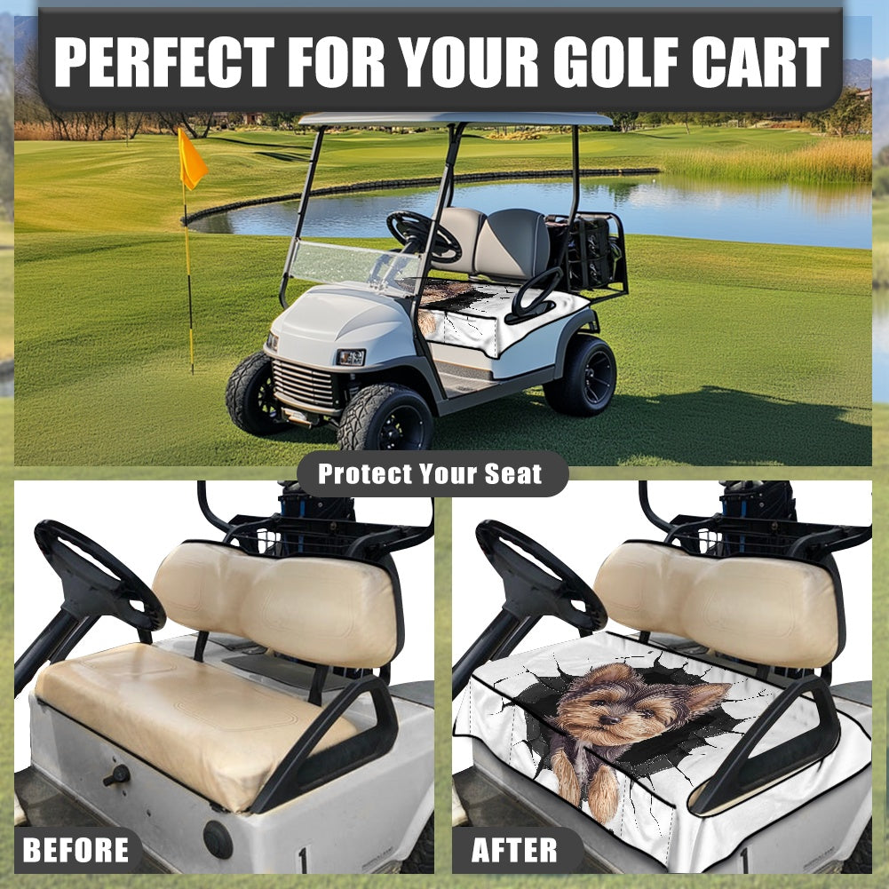 Golf cart cover (with pocket)