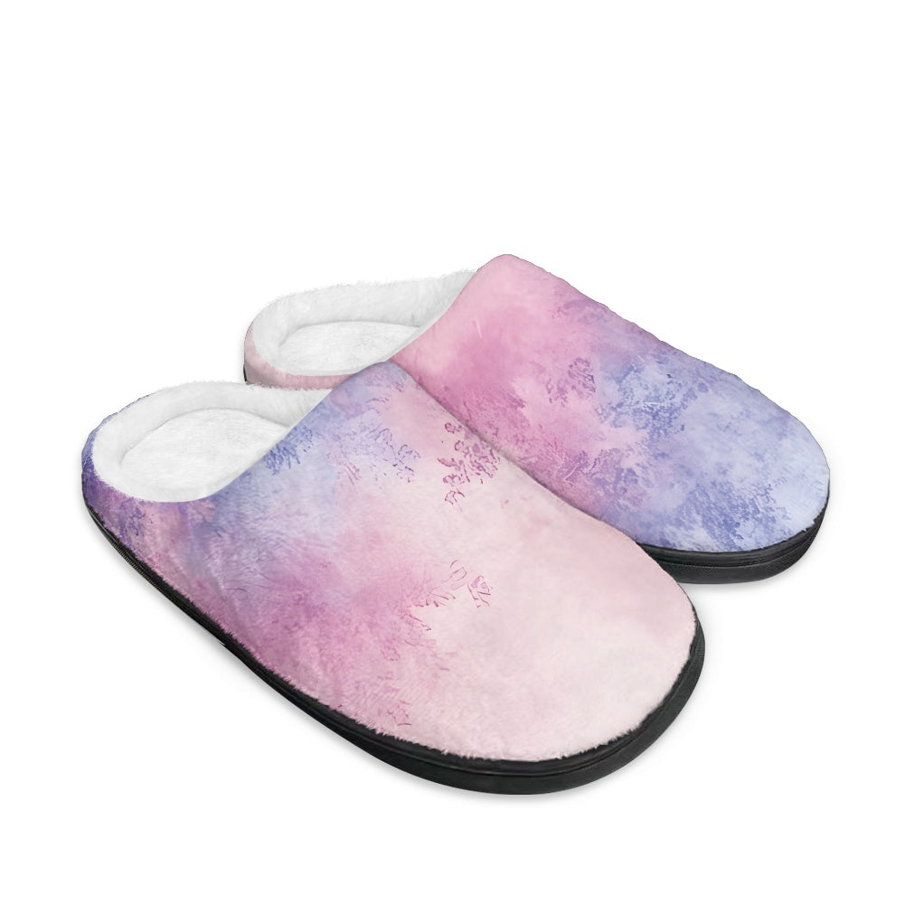 Fluffy cotton slippers