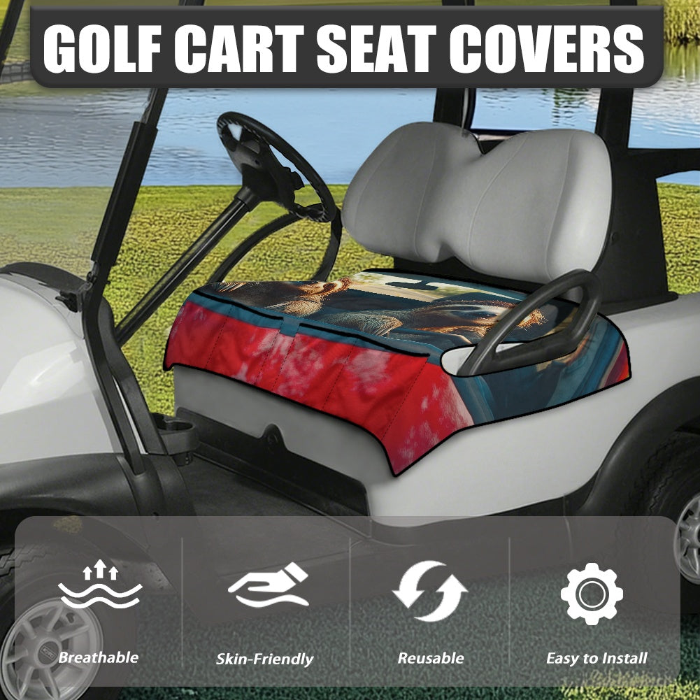 Golf cart cover (with pocket)