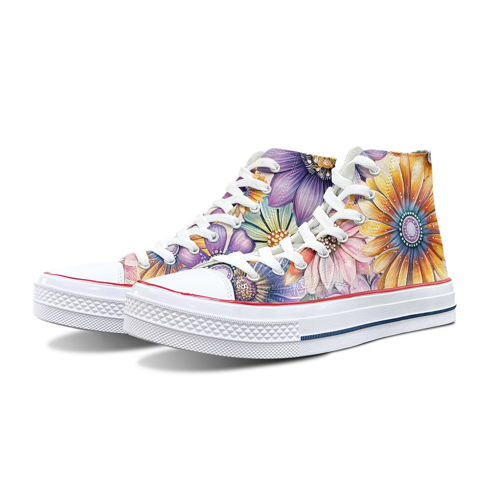 Retro High-top canvas shoes