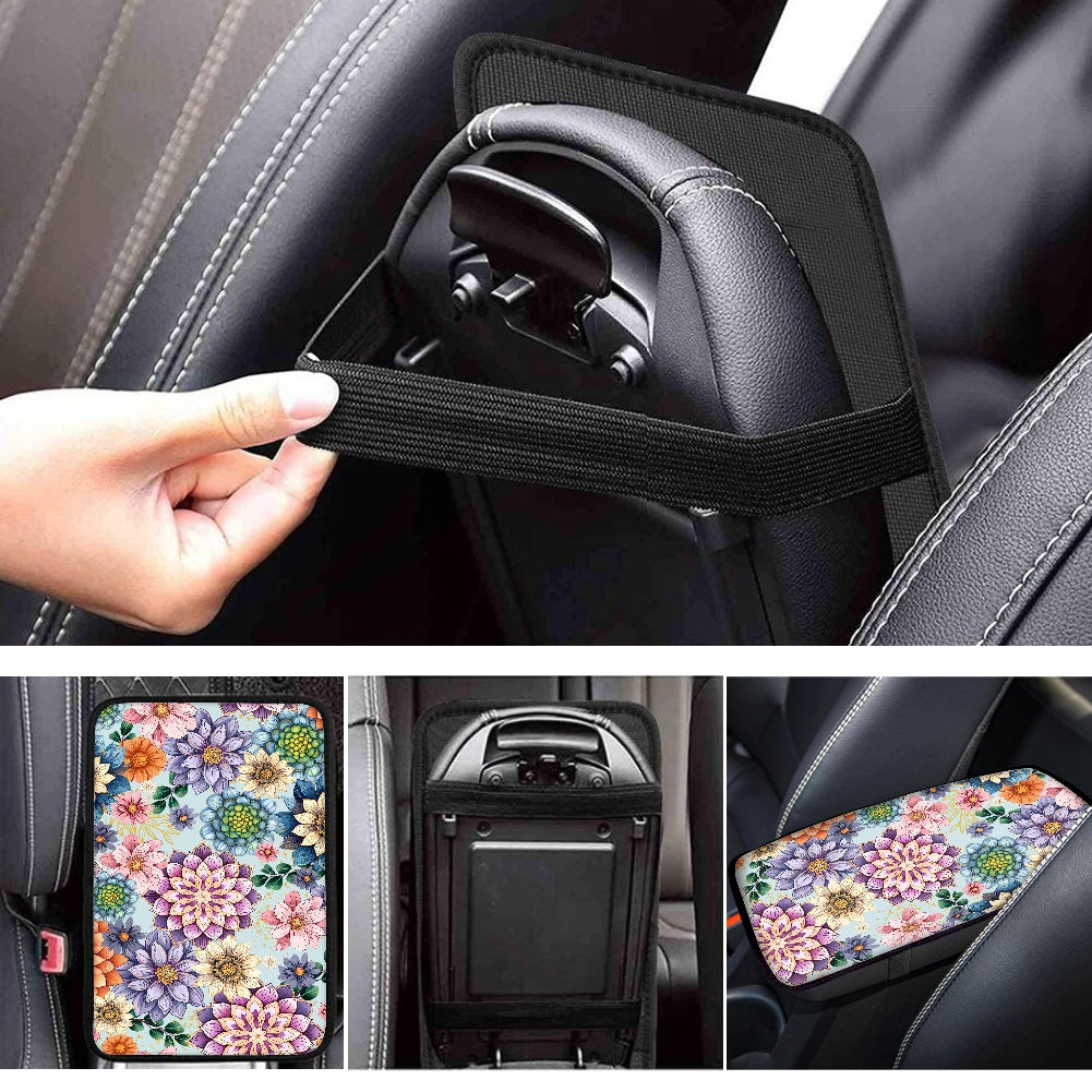 Car armrest cover