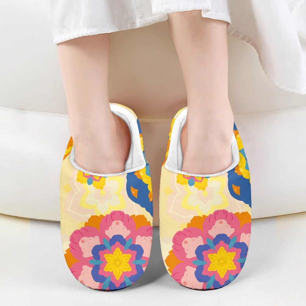 children's plush slippers