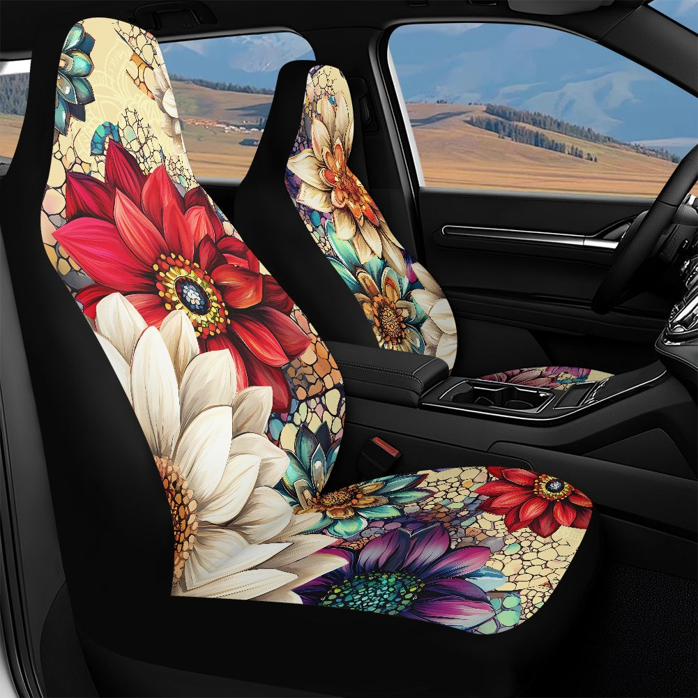 Waterproof version car front seat cover (with airbag hole)