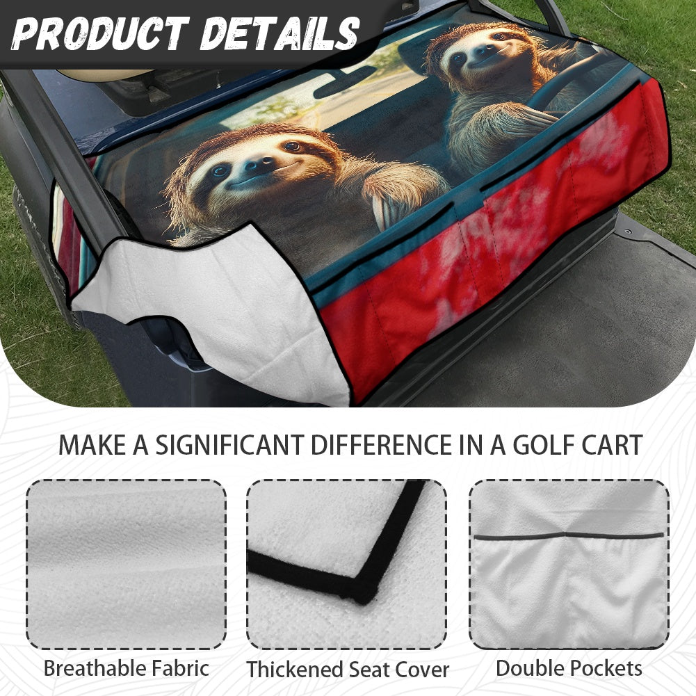 Golf cart cover (with pocket)